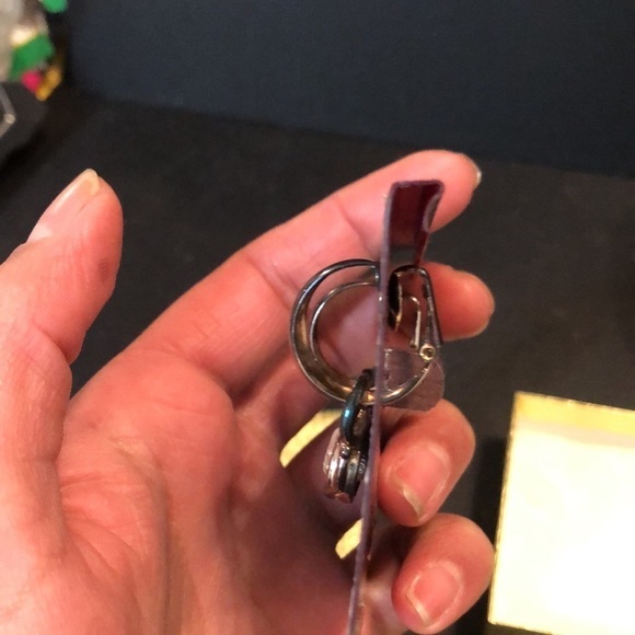 Premier designs vintage rhine stone clip on earrings​ - Picture 4 of 6